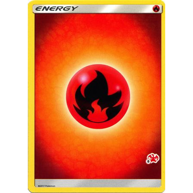Fire Energy (Charizard Stamp #8) [Battle Academy 2020]