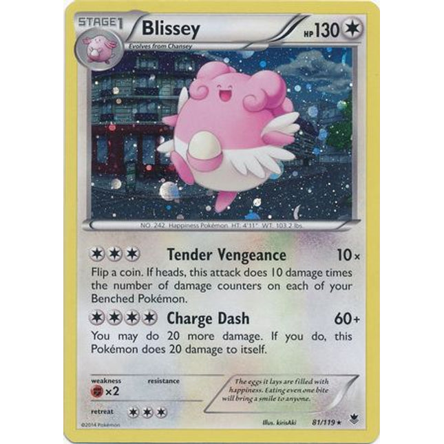 Blissey (81/119) (Cosmos Holo) [XY: Phantom Forces]