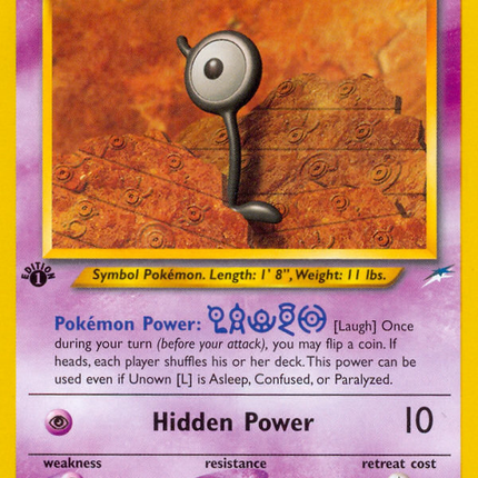Unown [L] (86/105) [Neo Destiny 1st Edition]