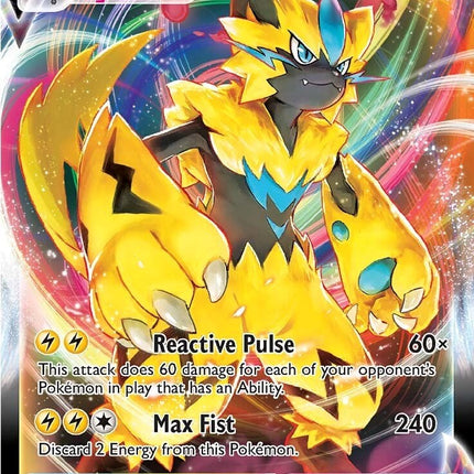 Zeraora VMAX (054/159) [Sword & Shield: Crown Zenith]