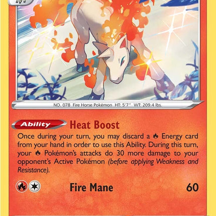Rapidash (022/195) (Theme Deck Exclusive) [Sword & Shield: Silver Tempest]