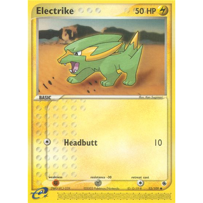 Electrike (52/109) [EX: Ruby & Sapphire]