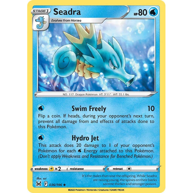 Seadra (036/196) [Sword & Shield: Lost Origin]