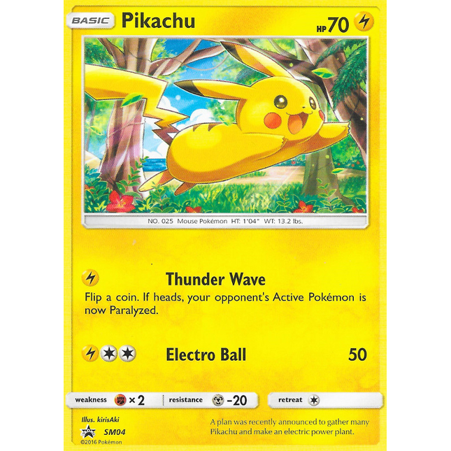 Pikachu [SM Black Star Promos]