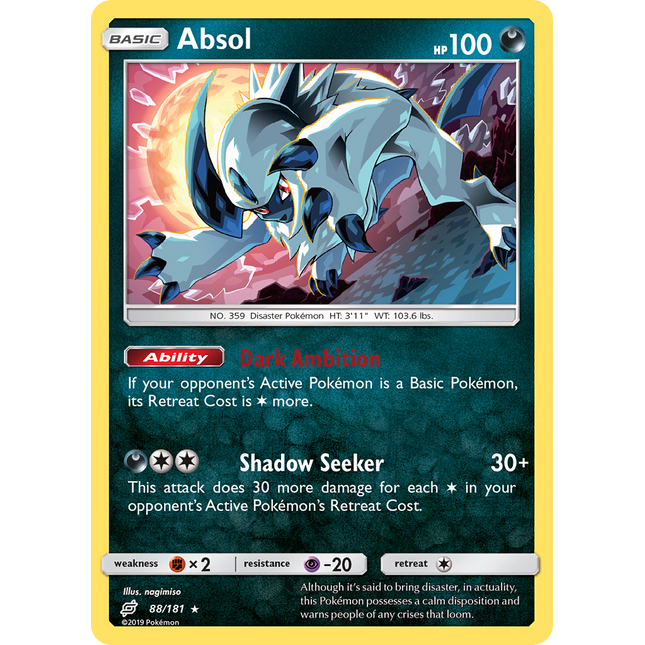 Absol (88/181) [Sun & Moon: Team Up]