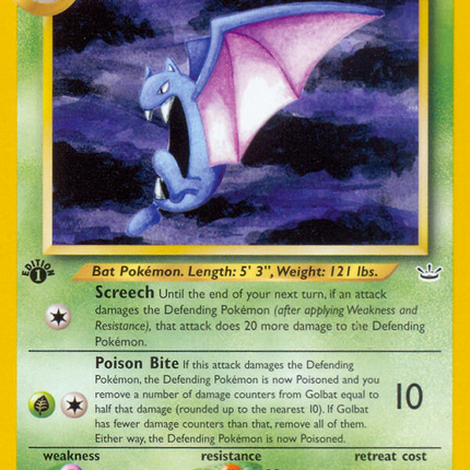 Golbat (29/64) [Neo Revelation 1st Edition]