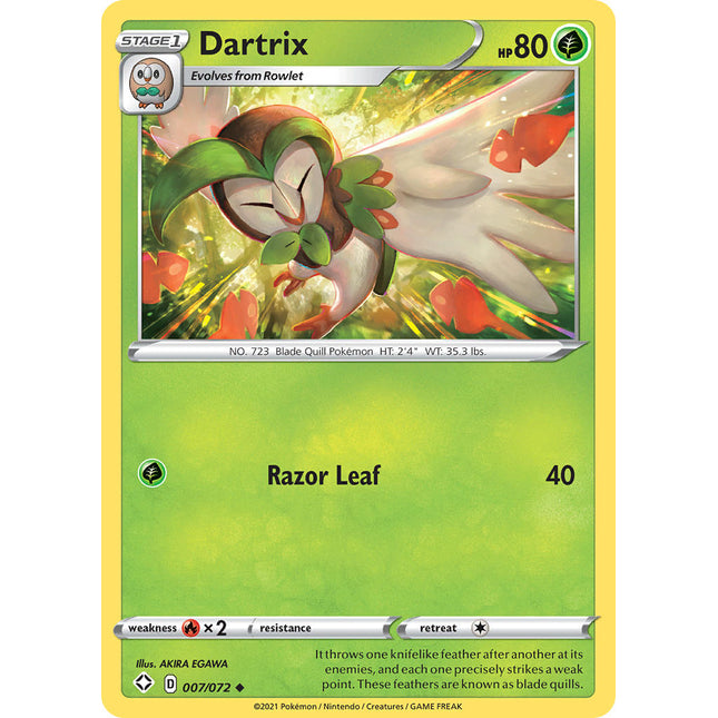 Dartrix (007/072) [Sword & Shield: Shining Fates]