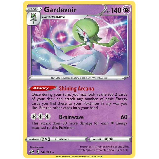 Gardevoir (061/198) [Sword & Shield: Chilling Reign]