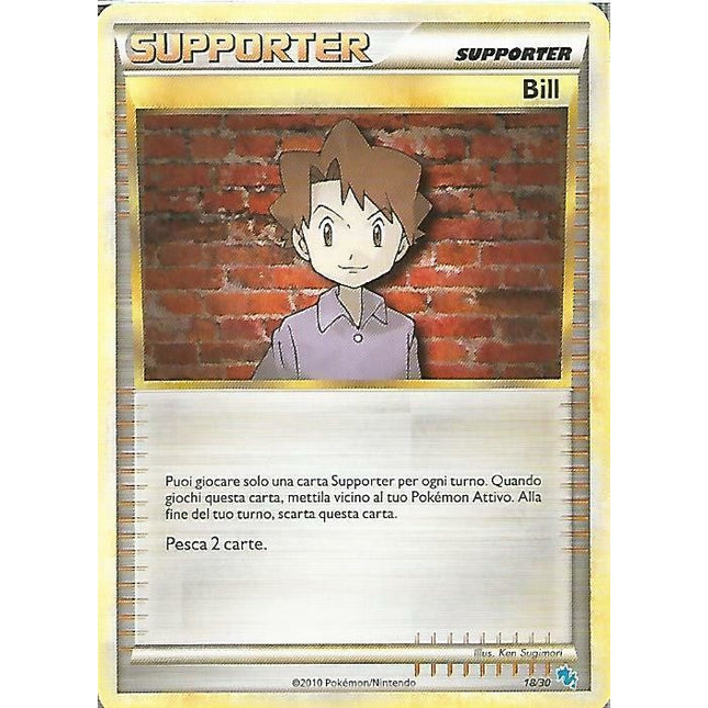 Bill (18/30) [HeartGold & SoulSilver: Trainer Kit - Gyarados]