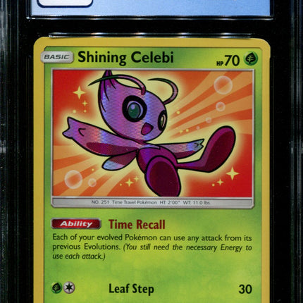 Shining Celebi - SM79 - CGC 8.5 - Black Star Promo - Shining Legends - Pokemon -  15150