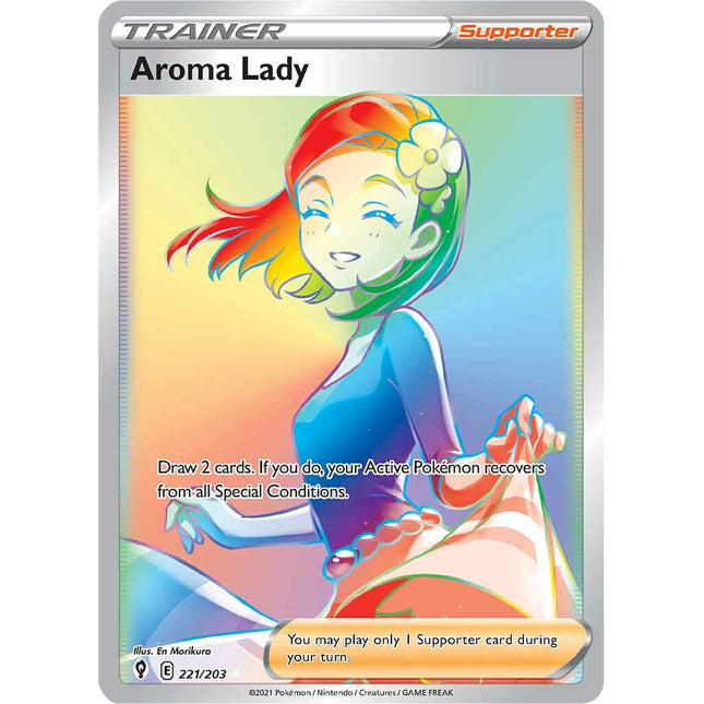 Aroma Lady (221/203) [Sword & Shield: Evolving Skies]