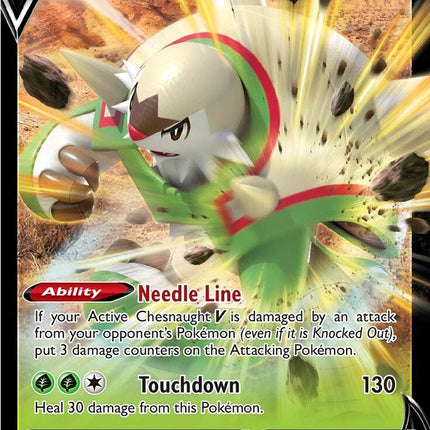 Chesnaught V (015/195) [Sword & Shield: Silver Tempest]