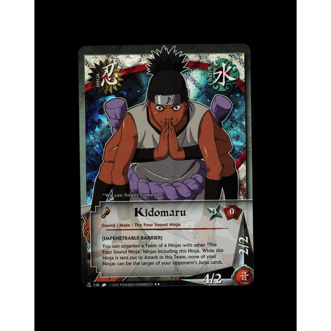 Kidomaru - 148 - NM - 1st Edition - Diamond Foil - Naruto CCG - D3-8