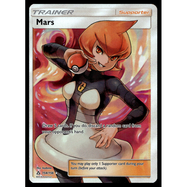 Mars - 154/156 - PSA NM - Full Art - Ultra Prism - Pokemon - A5-34