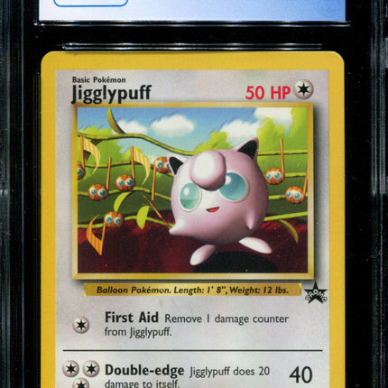 Jigglypuff - 7 - CGC 9.5 - Black Star Promo - First Movie Soundtrack - Pokemon - 54121