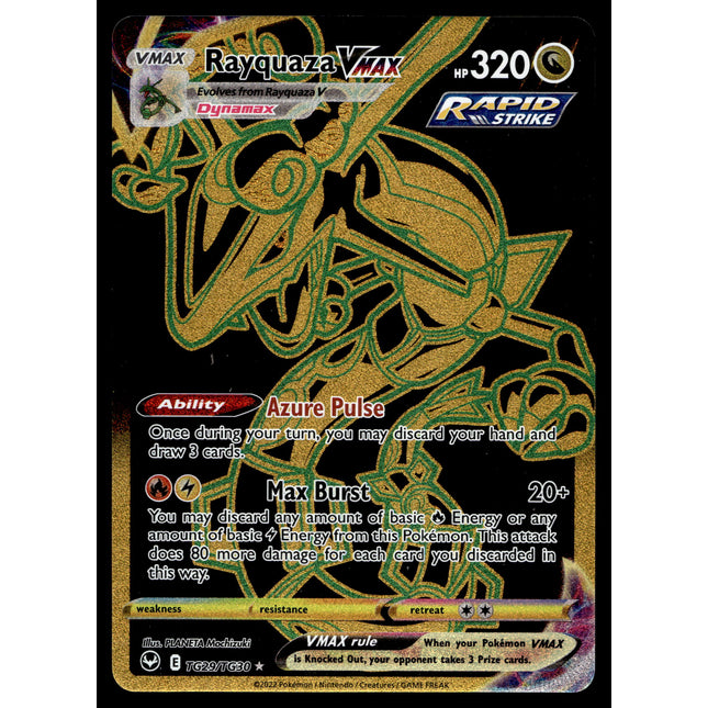 Rayquaza Vmax - TG29/TG30 - NM - Secret Rare - Silver Tempest - Pokemon - A7-34