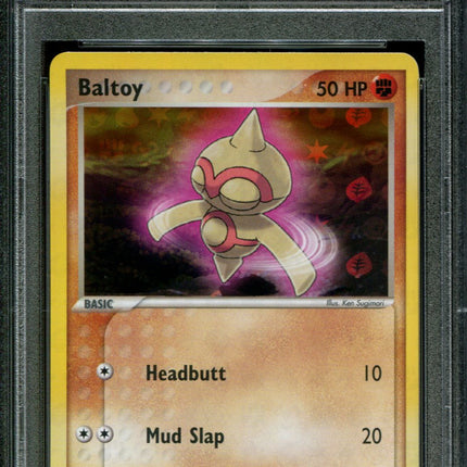 Baltoy - 53/101 - PSA 9 - Reverse Holo - Hidden Legends - Pokemon - 80907