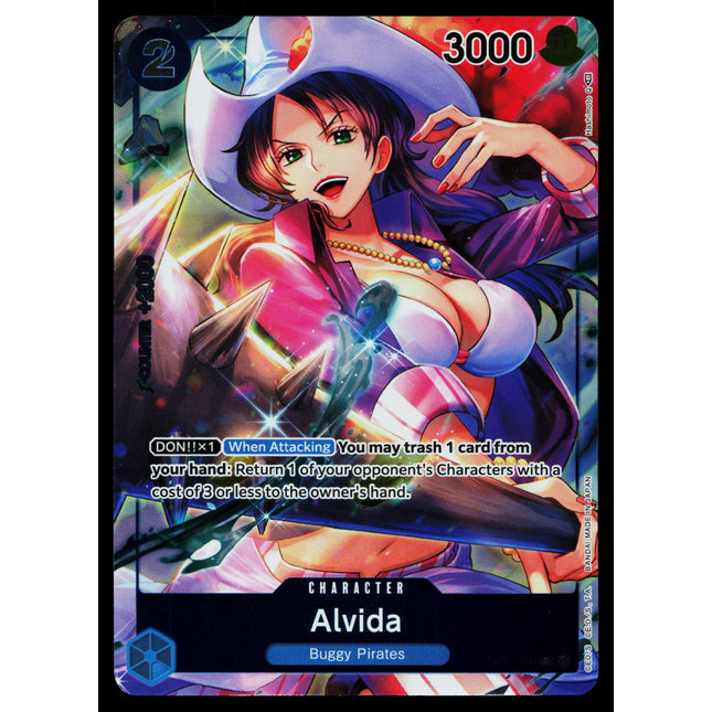 Alvida - OP01-064 - NM - Full Art - English OP01 - One Piece - D1-3