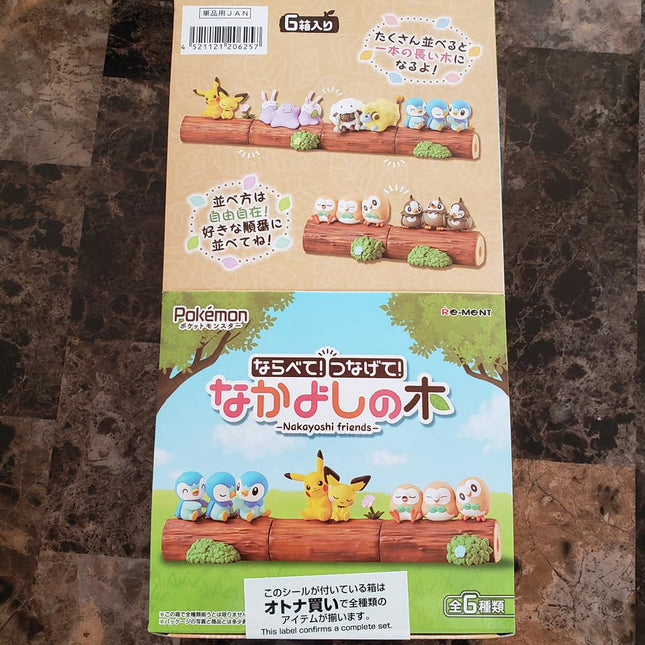 Pokemon - Nakayoshi Friends Collection - Sealed Box of 6 - Re-Ment
