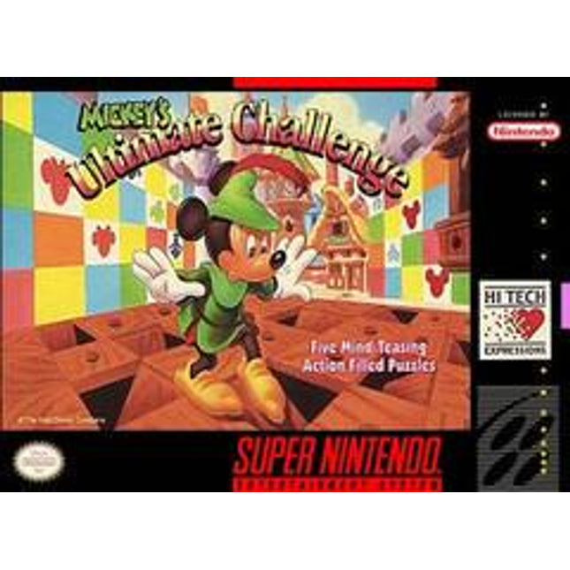 Mickey's Ultimate Challenge - Super Nintendo