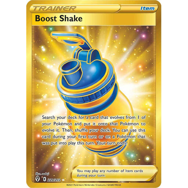 Boost Shake (229/203) [Sword & Shield: Evolving Skies]
