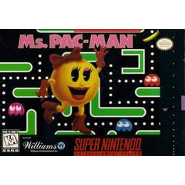 Ms. Pac-Man - Super Nintendo