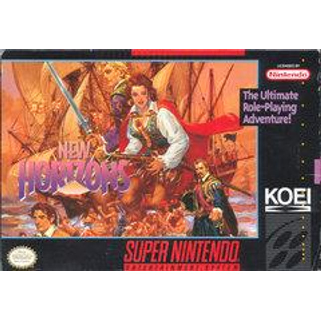 Uncharted Waters New Horizons - Super Nintendo