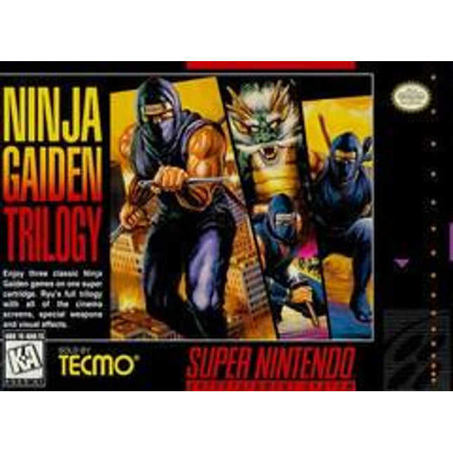 Ninja Gaiden Trilogy - Super Nintendo
