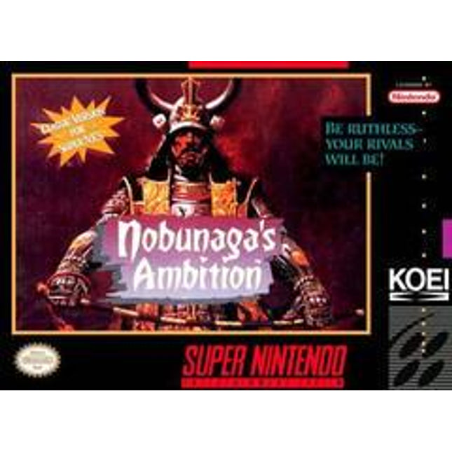 Nobunaga's Ambition - Super Nintendo
