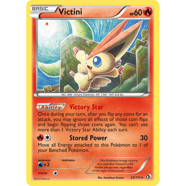 Victini (23/113) (Theme Deck Exclusive) [Black & White: Legendary Treasures]