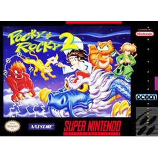 Pocky and Rocky 2 - Super Nintendo
