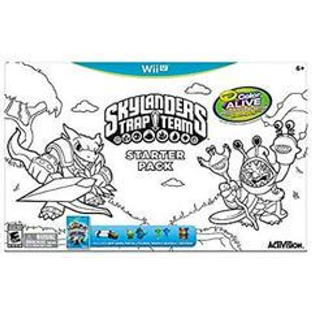 Skylanders Trap Team Starter Pack [Color Alive] - Wii U