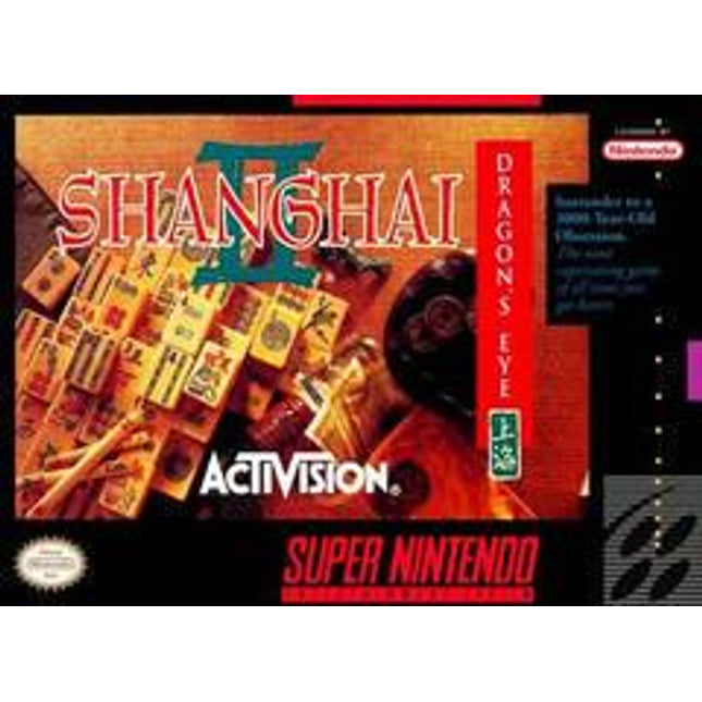Shanghai II Dragon's Eye - Super Nintendo