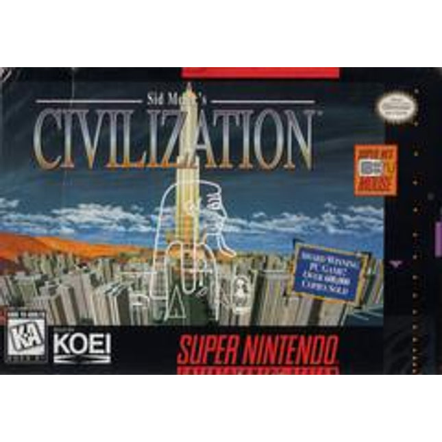 Sid Meier's Civilization - Super Nintendo