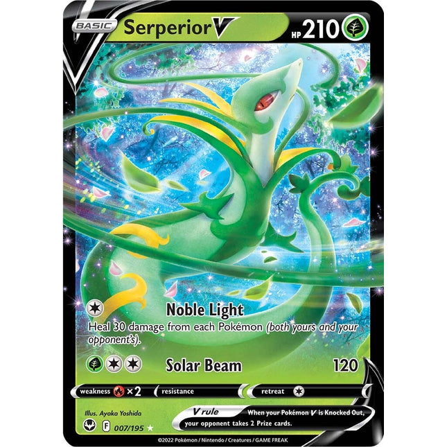 Serperior V (007/195) [Sword & Shield: Silver Tempest]