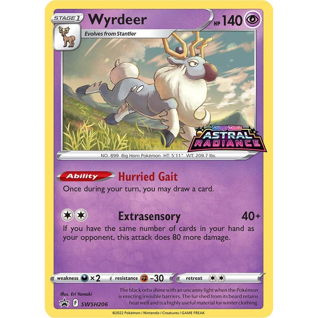 Wyrdeer (SWSH206) [Sword & Shield: Black Star Promos]
