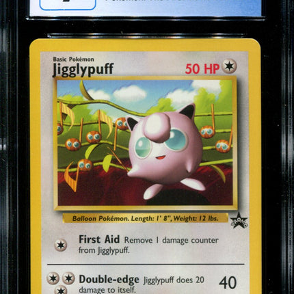 Jigglypuff - 7 - CGC 9 - Black Star Promo - First Movie Soundtrack - Pokemon - 54100