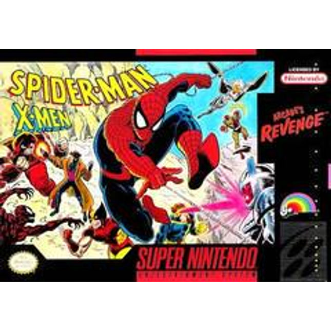 Spiderman X-Men Arcade's Revenge - Super Nintendo