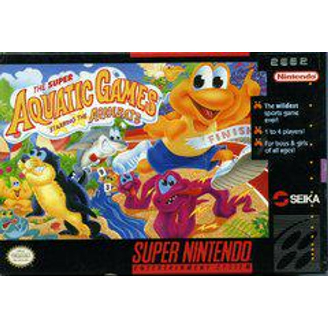 Super Aquatic Games - Super Nintendo
