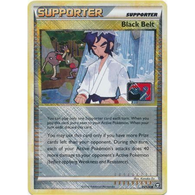 Black Belt (85/102) (League Promo) [HeartGold & SoulSilver: Triumphant]