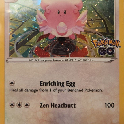 Blissey (52/078) (Cosmos Holo) [Pokémon GO]