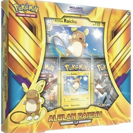 Alolan Raichu Collection Box - Pokemon - Roaring Skies/Burning Shadows Collection Box - Sealed - New