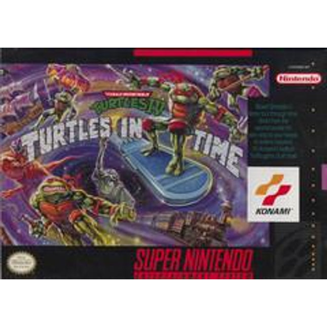 Teenage Mutant Ninja Turtles IV Turtles in Time - Super Nintendo