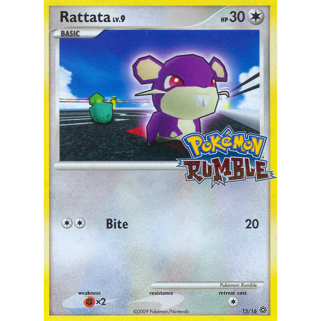 Rattata (15/16) [Pokémon Rumble]