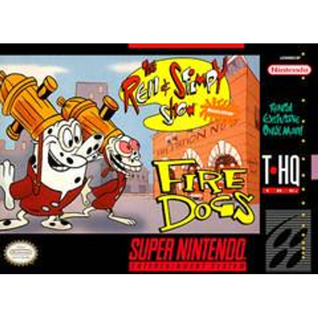 The Ren and Stimpy Show Fire Dogs - Super Nintendo