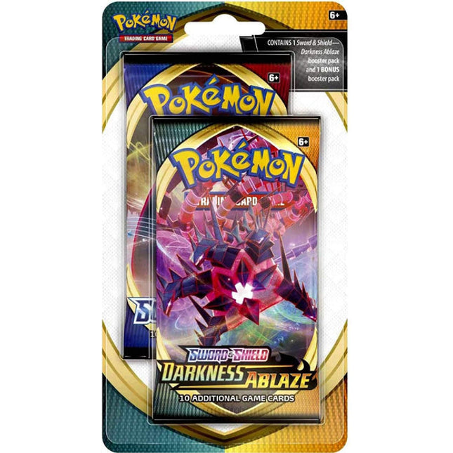 Sword & Shield Double Pack Box - 24x Darkness Ablaze & 24x Sword and Shield - Pokemon - Sealed