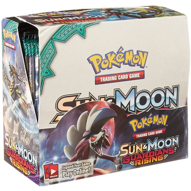 Sun & Moon Guardians Rising - Pokemon - 36 Pack Booster Box - Sealed - New
