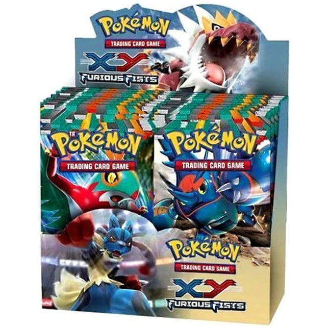 XY Furious Fists - Pokemon - 36 Pack Booster Box - Sealed - New