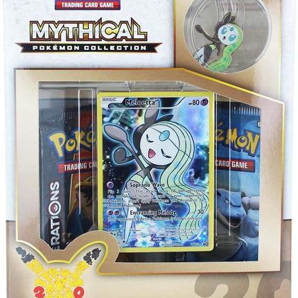 Meloetta Mythical Collection - Pokemon - Generations - Pin Box - Sealed - New