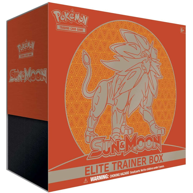 Solgaleo - Pokemon - Sun & Moon (Base Set) Elite Trainer Box - Sealed - New